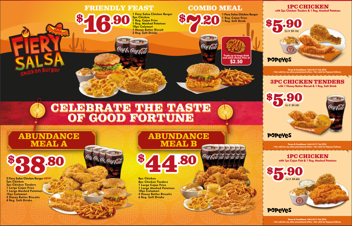 Printable Coupons For Popeyes