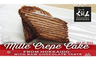 Ramen Santouka Mille Crepe CAke