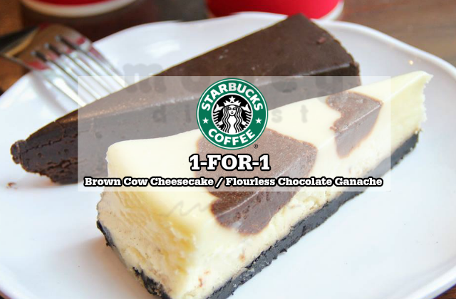Starbucks 1for1 Brown Cow CheesecakeStarbucks 1for1 Brown Cow Cheesecake