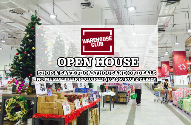 Warehouse Club Open House