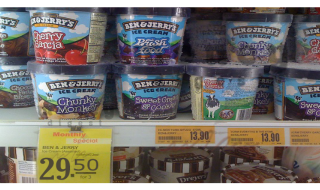 Ben and Jerry 3 for 2950