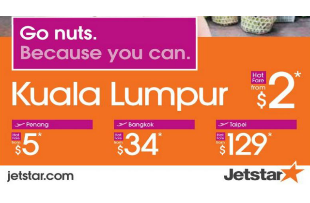 Jetstar Hot Fares