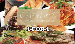 LENAS 1 FOR 1 LUNCH