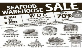Pan Ocean Seafood Warehouse Sale