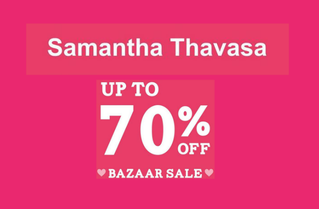 Samatha Thavasa Sale