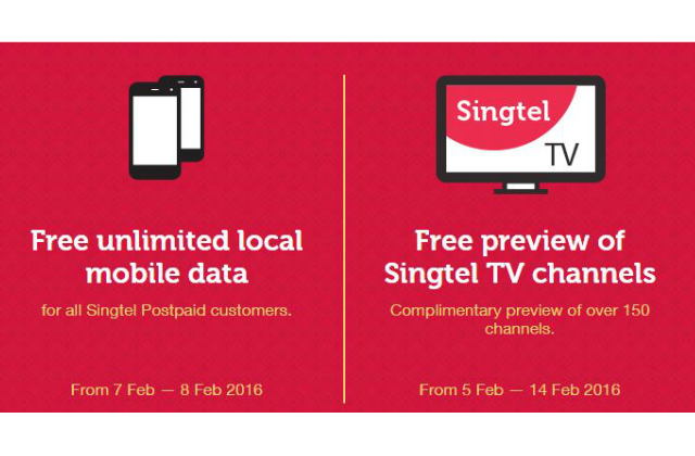 Singtel CNY Deals