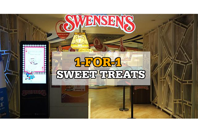 Swensens 1 for 1 Sweet Treats