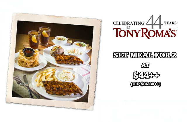 TONY ROMA 44 ANNIVERSARY