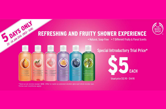 The Body Shop Shower Gel