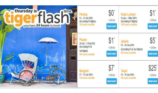 Tigerflash sale 7 Jan