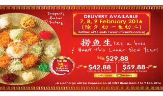 Umi Sushi Featured Yusheng