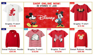 Uniqlo Disney Shirt