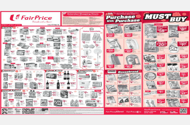 Fairprice Latest Special Feb 4