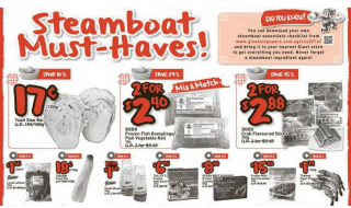 Giant Steamboat Must-haves