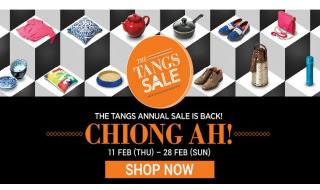 Tangs Annual Sale 11 Feb