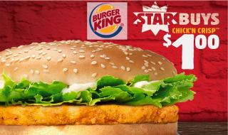 Burger King 1 Chicken Crisp