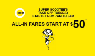 Scoot Super Tuesday 22 Mar