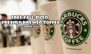 Starbucks Free Coffee
