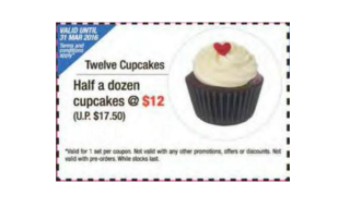 Twelve Cupcakes Coupon