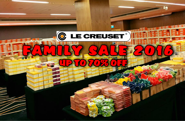 Le Creuset Family Sale 2016