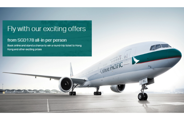 Cathay Pacific Promo Fares 17 May 16