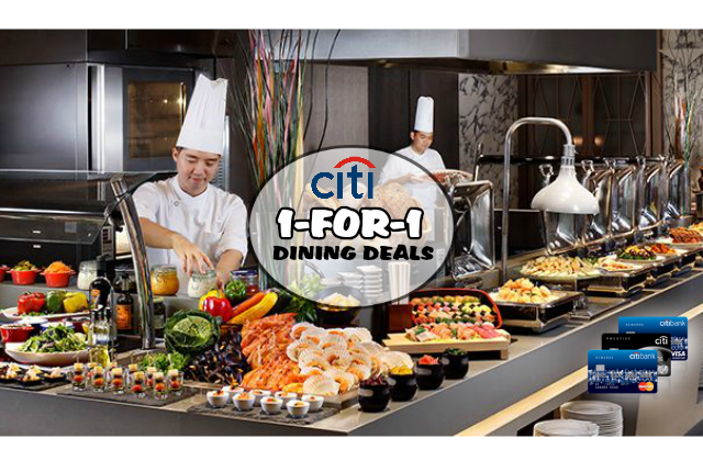 Citibank 1 for 1 Dining Deals