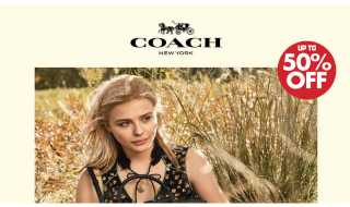 Coach Up to 50 OFF