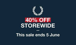 Fred Perry Sale 19 May 16