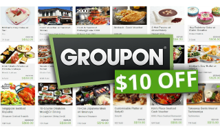 Groupon 10 OFF