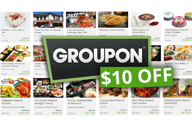 Groupon 10 OFF