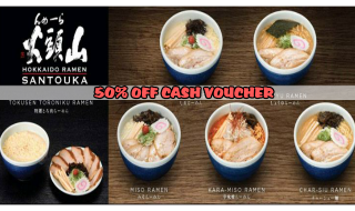 Ramen Santouka 50 OFF Voucher