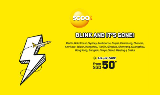 Scoot Flash Sale 21 May 16