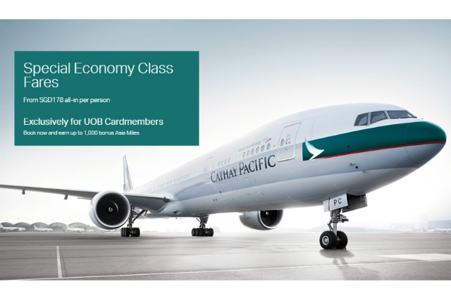 Cathay Pacific Special Economy Fares