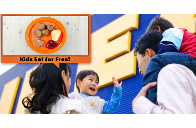 IKEA FAMILY KIDS EAT FREE