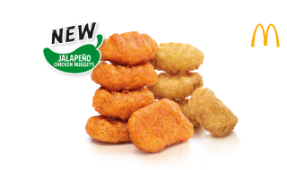 MCDONALDS JALAPENO NUGGETS