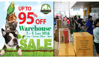 PETS CORNER WAREHOUSE SALE