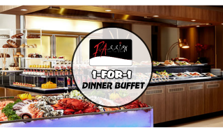 Passion Card 1 for 1 Dinner Buffet Cafe Mosaic
