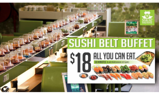 Sakae Sushi 18 Sushi Belt Buffet
