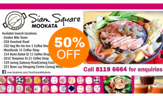 Siam Square Mookata 50 OFF