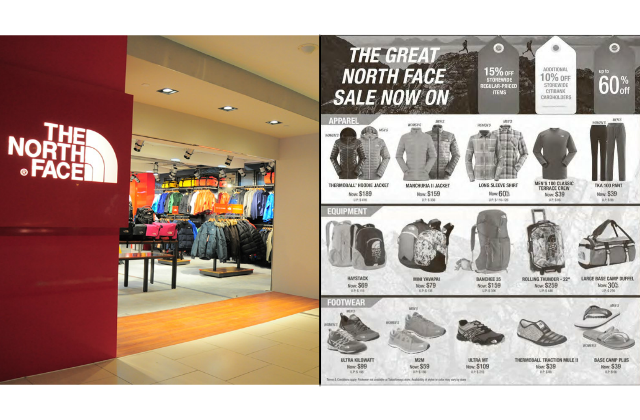 north face seconds outlet