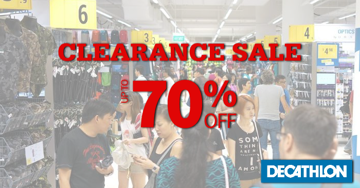 sale on decathlon