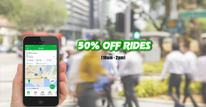 Grab 50 OFF RIDE