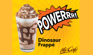 McCafe Dinosaur Frappe