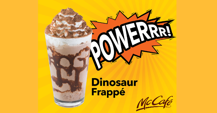 McCafe Dinosaur Frappe