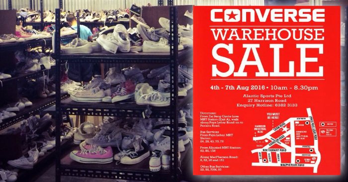 Converse Warehouse Sale Featured