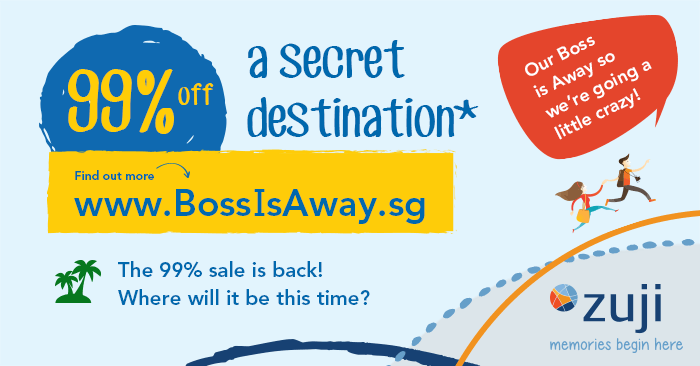 There's a destination at 99% off soon, and we promise you it's a place you don't want to miss!