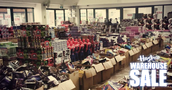 Hasbro warehouse sales deals 2019