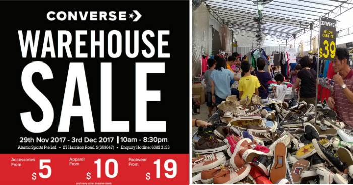 converse warehouse sale november 2018