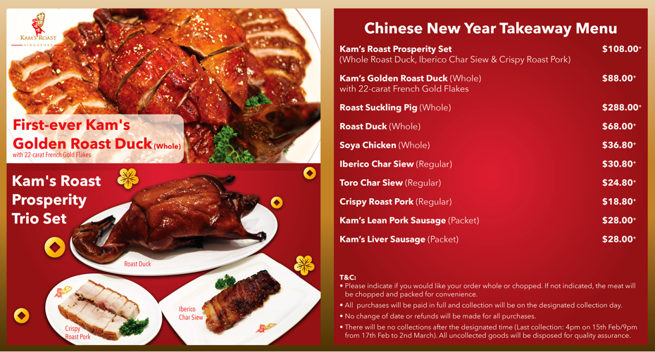 Kam’s Roast introduces the Kam’s Roast Golden Duck, the first-of-its-kind in Singapore - 1