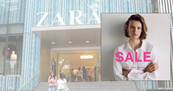 zara online sale 2018